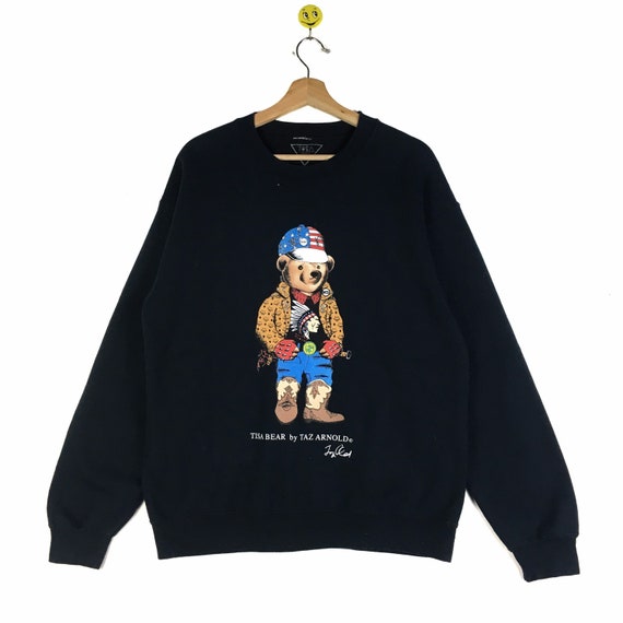 Rare!! Tisa Bear sweatshirt Tisa Bear pullover Tis