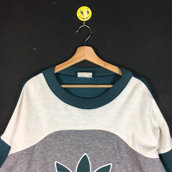 Rare sweat shirt adidas vintage Adidas pull pull adidas Multicolor