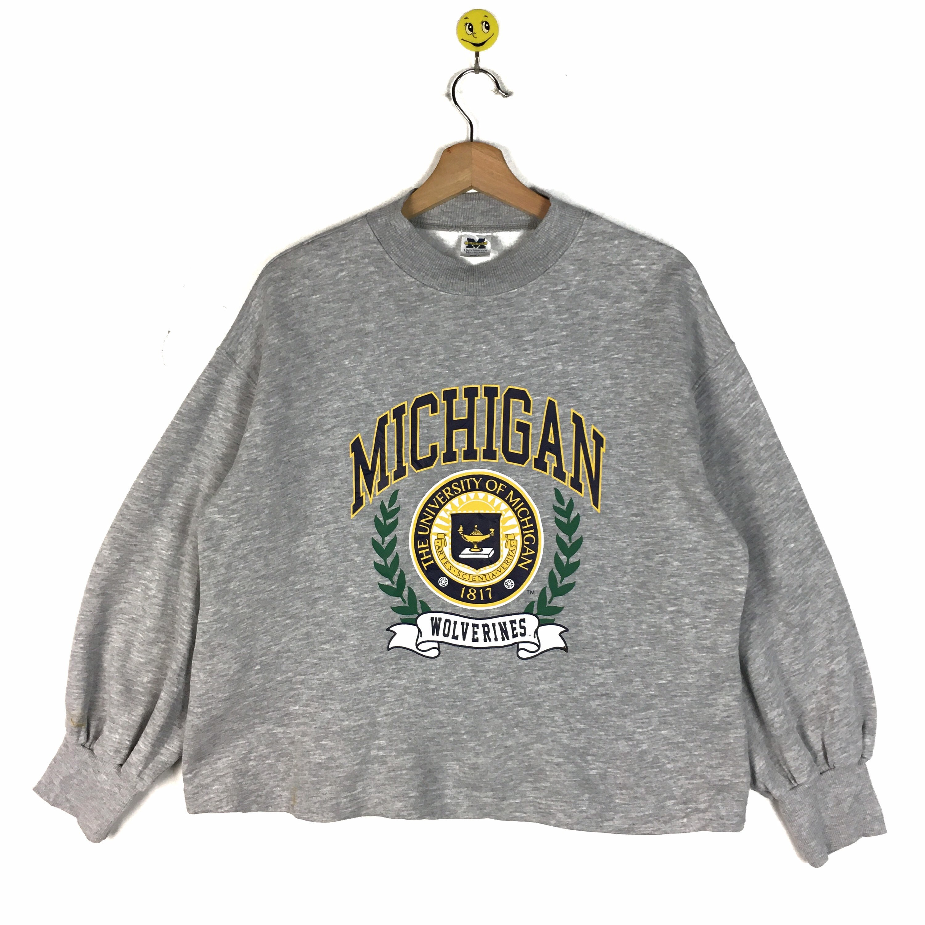 vintage university of michigan sweater