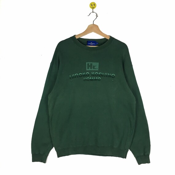 Rare 90s Japanese Brand Hiroko Koshino Homme Vintage Sweatshirt