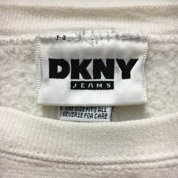 Rare Vintage DKNY Sweatshirt / Spellout Big Logo / Brand Asap Rocky /  Crewneck / Hiphop Style / Rapper / Swag Oversize 