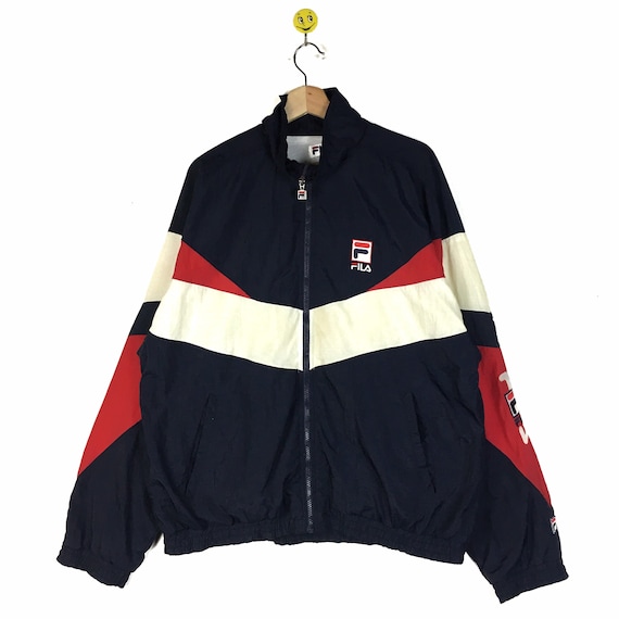 Rare!! Fila jacket windbreaker Fila pullover Fila