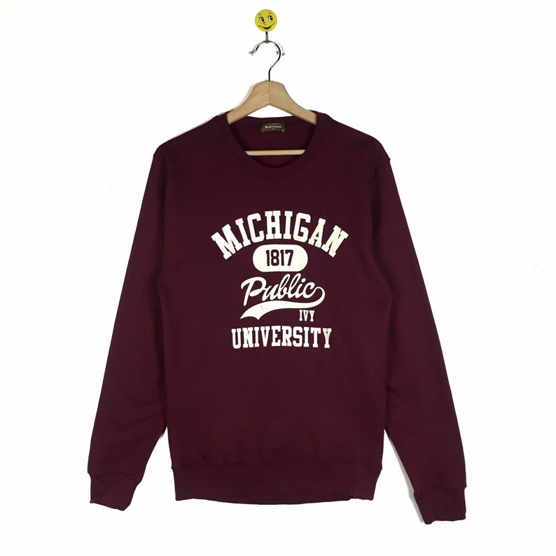 vintage university of michigan sweater