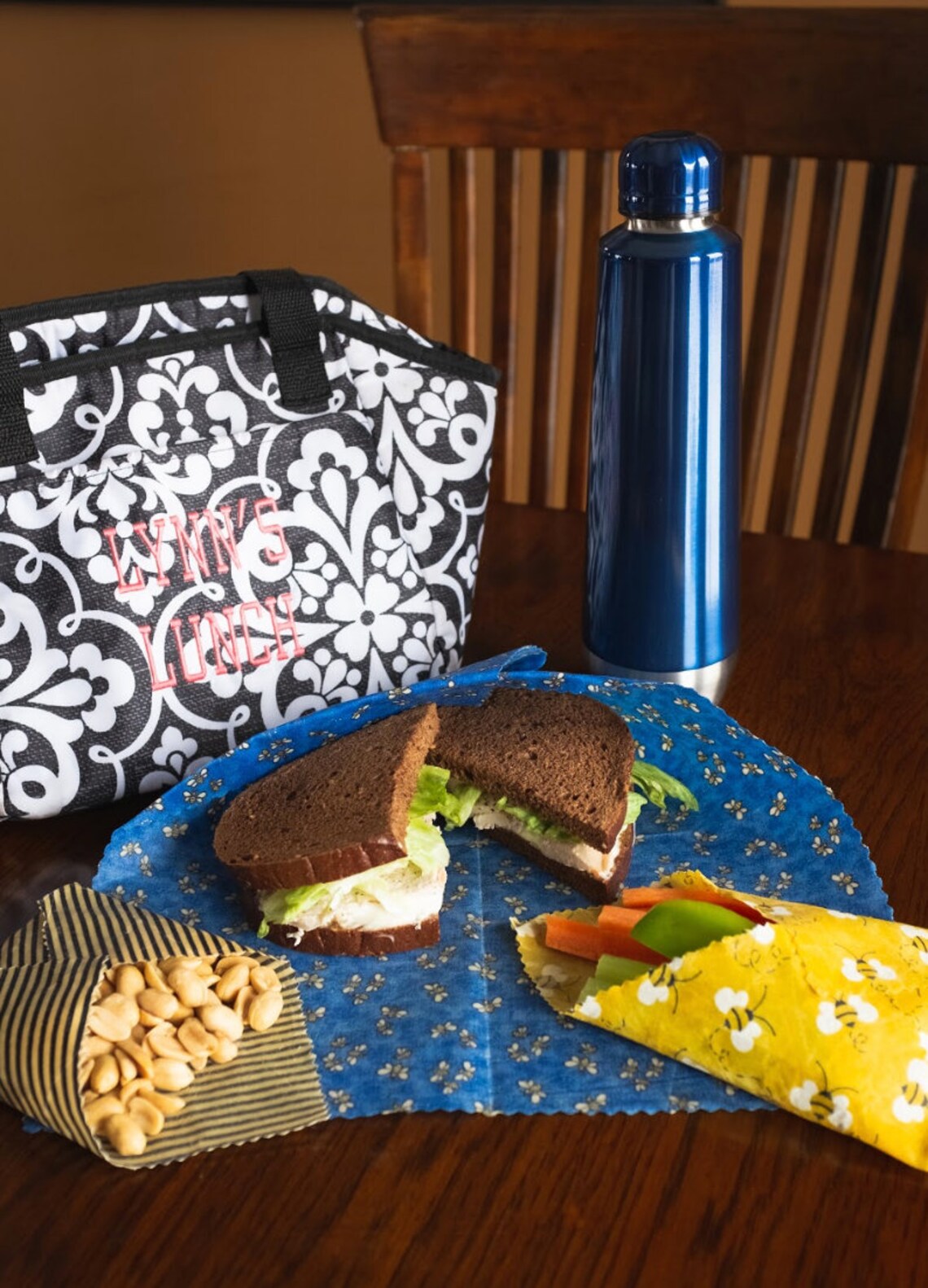 Mystery Lunch Box Wax Wrap Set Beeswax Food Wrap Wax Wraps Etsy