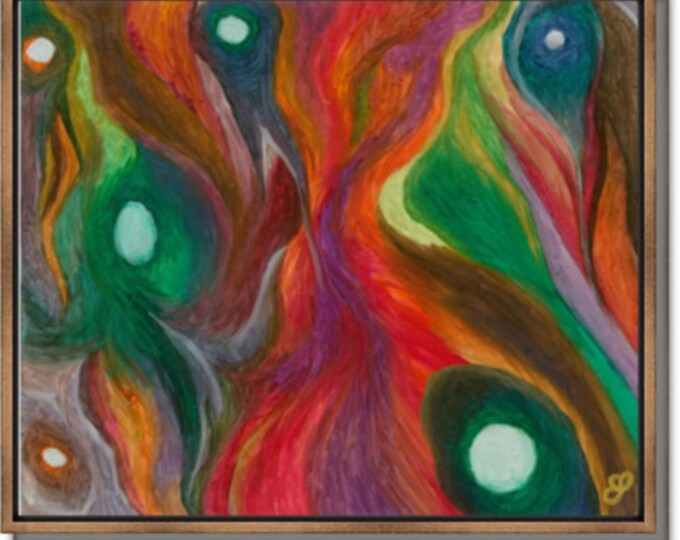 Blue - A high quality giclee reproduction of an original oil painting.