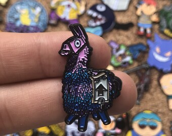 loot lama fortnite custom enamel pin limited edition pin pin pins enamel pins lapel pins custom pins hat pin bag pin - fortnite lama surprise maken