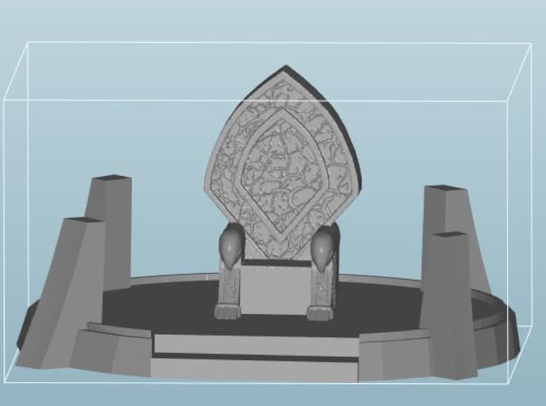Lord Zedd Throne file for 3D printing
