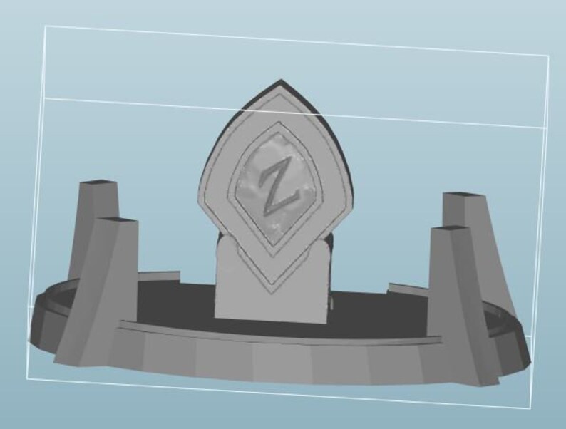 Lord Zedd Throne file for 3D printing