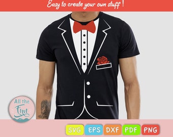 Download Tuxedo Shirt Svg Etsy