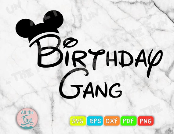 Download Birthday Gang Svg Birthday Squad Svg Birthday Boy Svg Png Etsy
