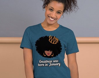 December Birthday Shirt African American Women Natural Etsy