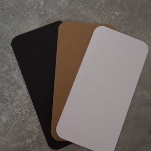 Budget Binder Blanko Dashboards Deckblätter zum selbst gestalten passend für A6 Zipper Umschläge