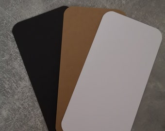 Budget Binder Blanko Dashboards Deckblätter zum selbst gestalten passend für A6 Zipper Umschläge