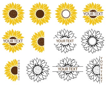 Download Sunflower Cut File Etsy