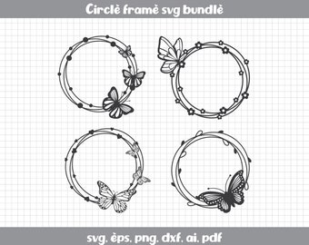 Free Free 105 Butterfly Circle Svg SVG PNG EPS DXF File