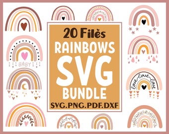 Download Rainbow Baby Svg Etsy