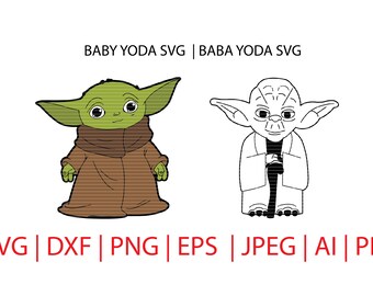 Download Baby Yoda Svg Etsy 3D SVG Files Ideas | SVG, Paper Crafts, SVG File