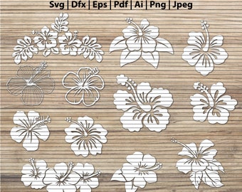 Download Hibiscus Svg Etsy