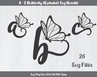 Free Free Butterfly Monogram Svg 284 SVG PNG EPS DXF File