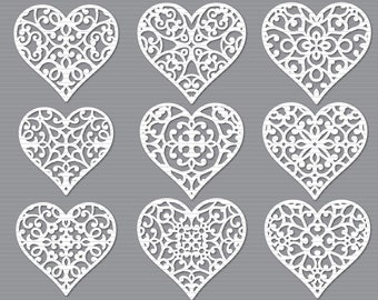 Download Mandala Heart Svg Etsy