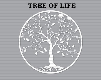 Tree of Life SVG download png, eps, silhouette , dxf cut file