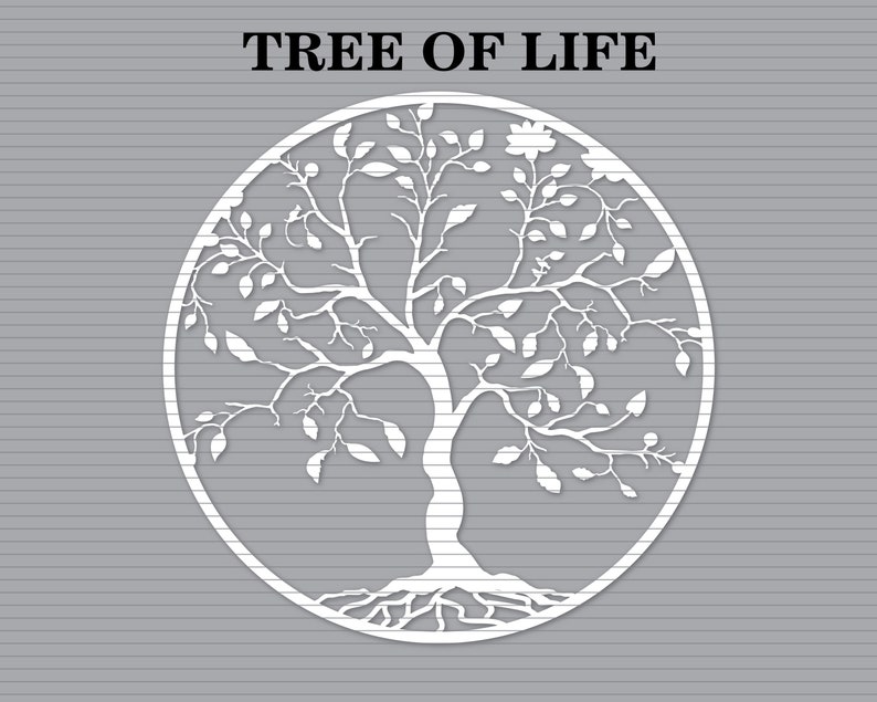 Download Tree of Life SVG download png eps silhouette dxf cut file ...
