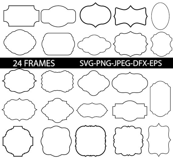 Download Labels Svg Bundle Vintage Tags Printable Vector Clip Art 43 Frames Svg Cut Files Commercial Use Frame Labels Instant Download Clip Art Art Collectibles Kromasol Com