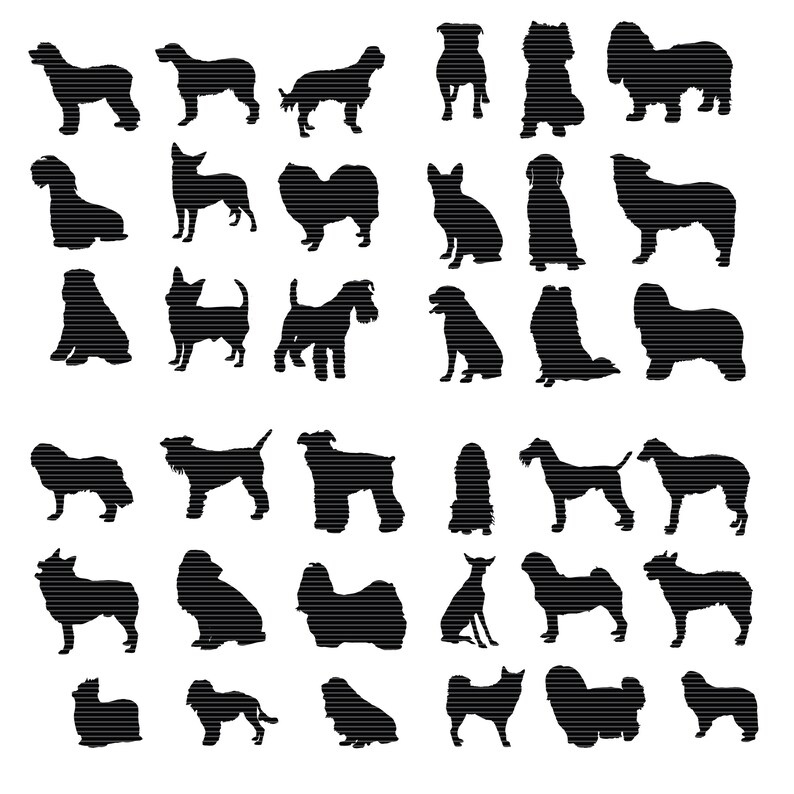 Download Dogs Svg Bundle Dog breed SVG Bundle dogs svg silhouette ...
