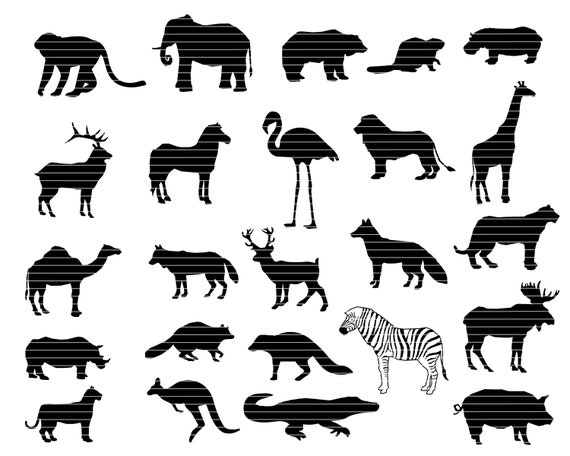 Download Zoo animals svg bundle zoo animals clipart zoo svg animals ...