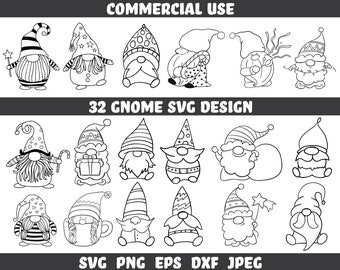 Christmas gnome svg bundle |  Christmas svg bundle | Christmas gnomes svg | gnome clipart
