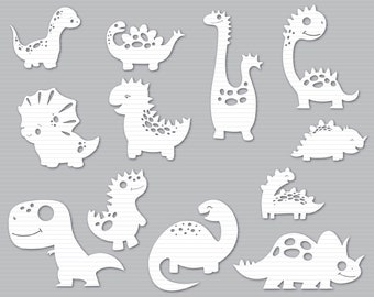 Baby Dinosaur Svg Bundle, Baby Dinosaur Silhouette SVG, Svg Files for Cricut, Silhouette Baby Dinosaur Svg, Trex Svg, Baby Trex Svg