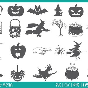 Halloween Clip Art Svg Bundle Halloween Clip Arts - Etsy