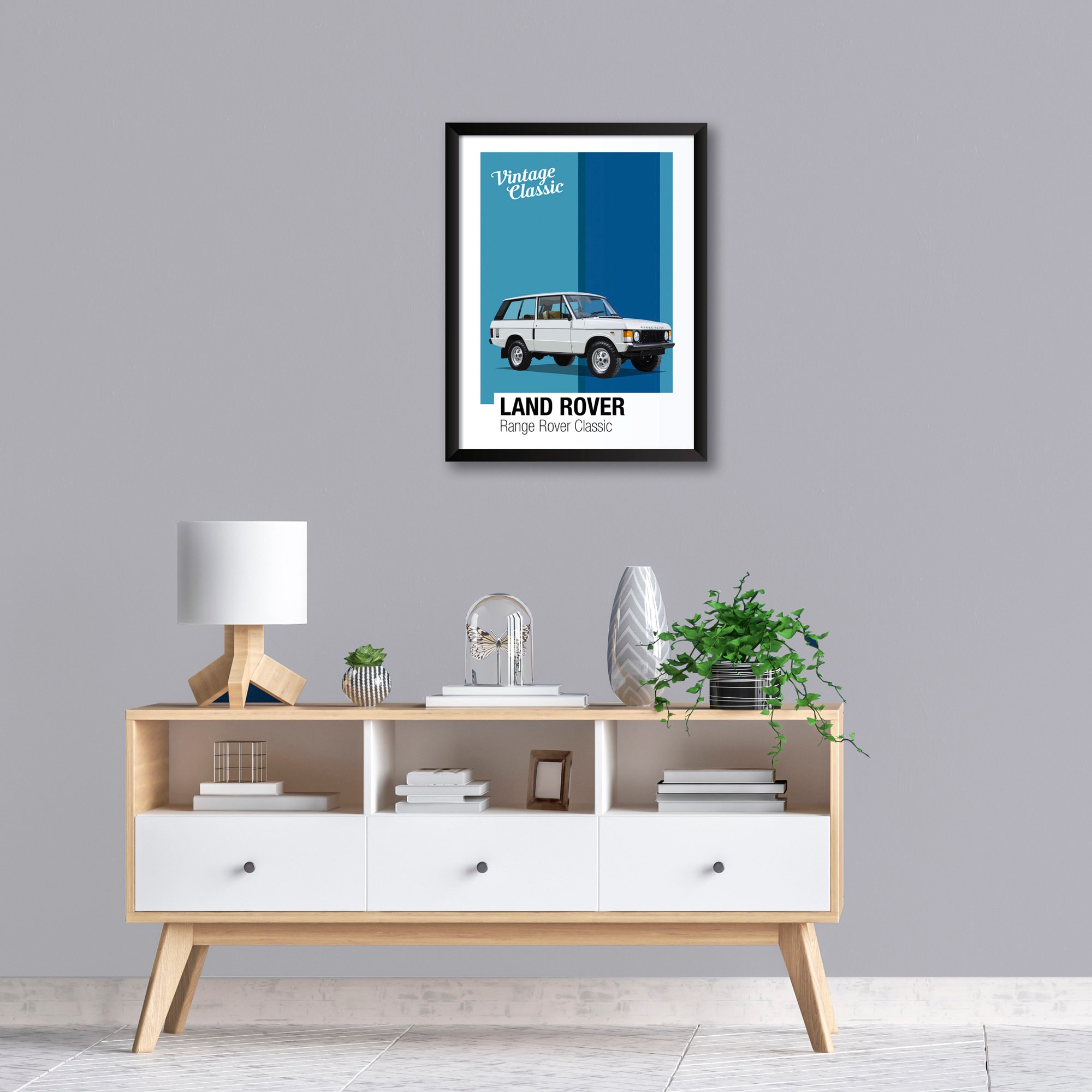 Range Rover, Land Rover, Classic Cars, Printable Poster, Wall Art for ...