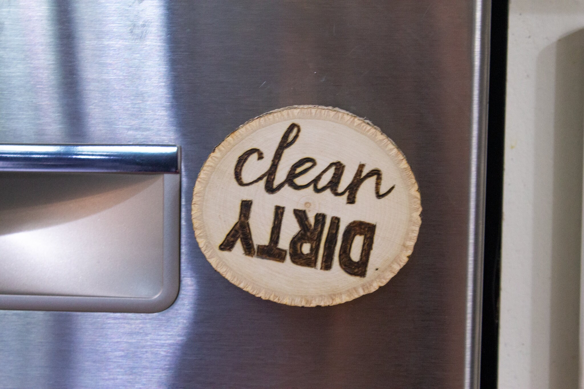 Dishwasher Magnet Clean Dirty Dishwasher Magnet Housewarming - Etsy