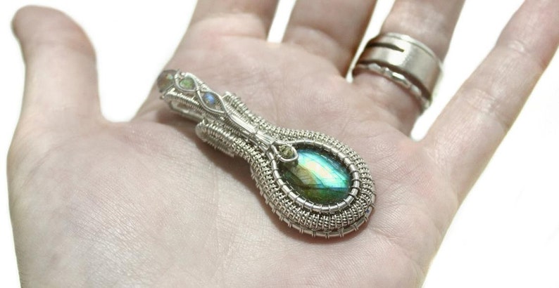 THREE wire wrapping tutorials - INTERMEDIATE to ADVANCED - No soldering - Complex & two Bezel set wire wrapped pendants, detailed ebooks diy image 7