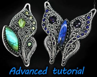 ADVANCED Butterfly pendant TUTORIAL - step by step instructions hybrid pendant, soldering included. Multiple useful adaptable techniques DIY
