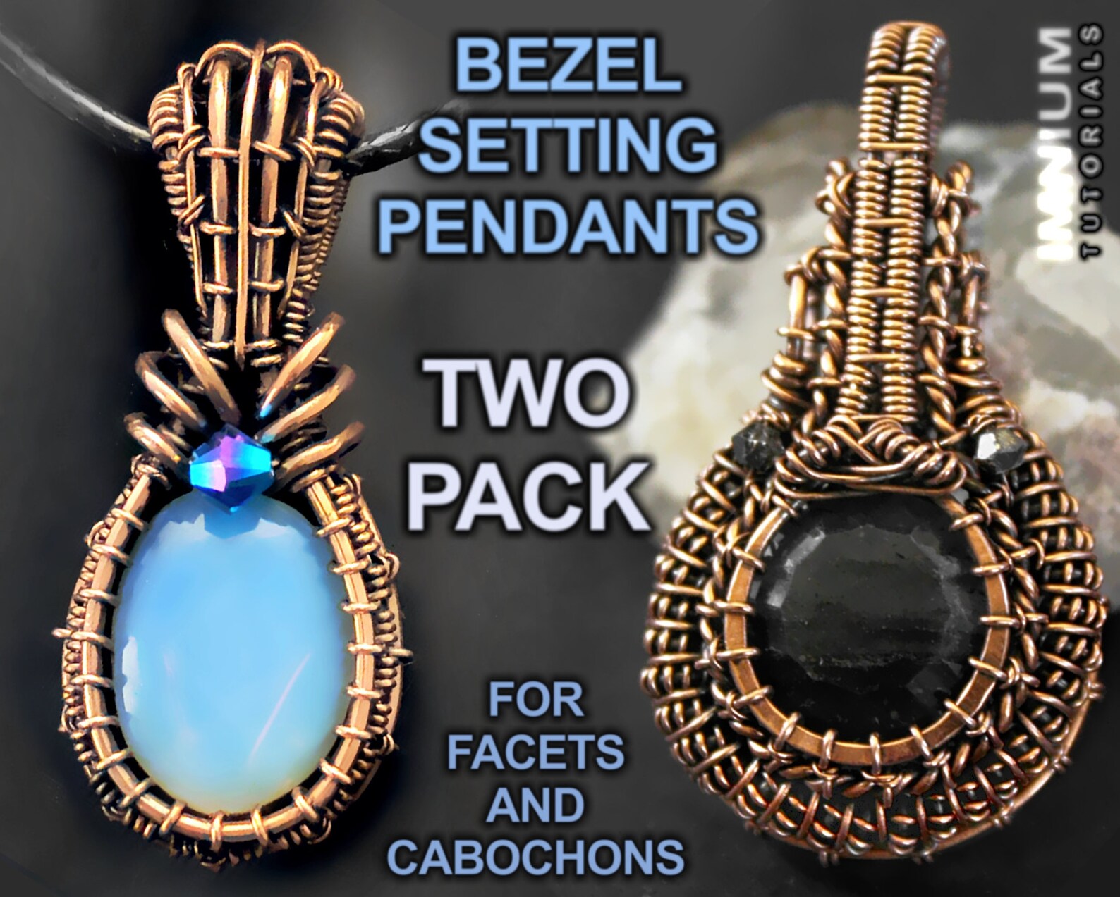 TWO Intermediate Wire Wrapping Tutorials NO SOLDERING Bezel - Etsy