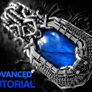 Advanced wire wrapping TUTORIAL scifi futuristischer Unisex Anhänger, 0 Löten, Schritt für Schritt Anleitung für jedes Detail Industrial Techwrap