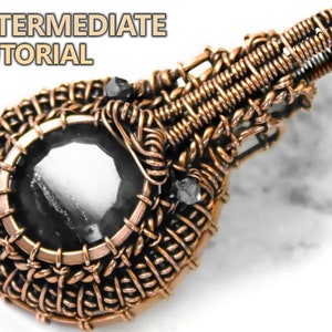 Tutoriel IMMÉDIAIRE sur le pendentif à facettes - INSTRUCTIONS détaillées étape par étape. pas de soudure