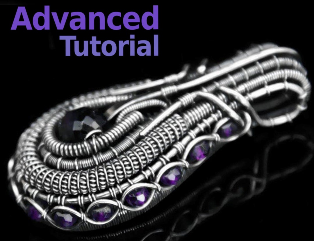 Complex Wire Wrapped Pendant TUTORIAL - No Soldering, Step by Step ...