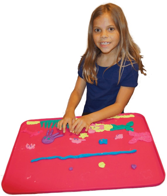 Craft E Mat Oversize 21 1/4 X 18 Worry Free Silicone Craft Mat for Kids and  Adults. multiple Colors 