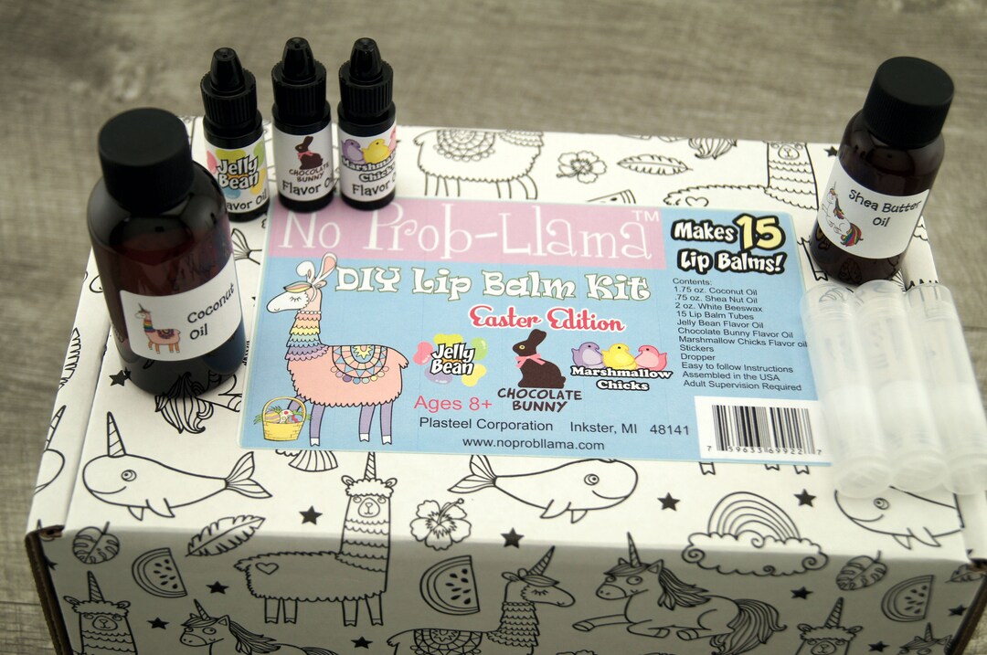 Easter Edition Lip Balm Kit by No Probllama Makes 15 All Etsy