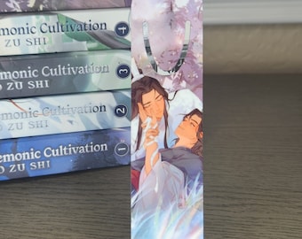 The Grandmaster of Demonic Cultivation, Mo Dao Zu Shi, The Founder of Diabolism, The Untamed, Chinese, Novel, Anime, Aluminum, Bookmark