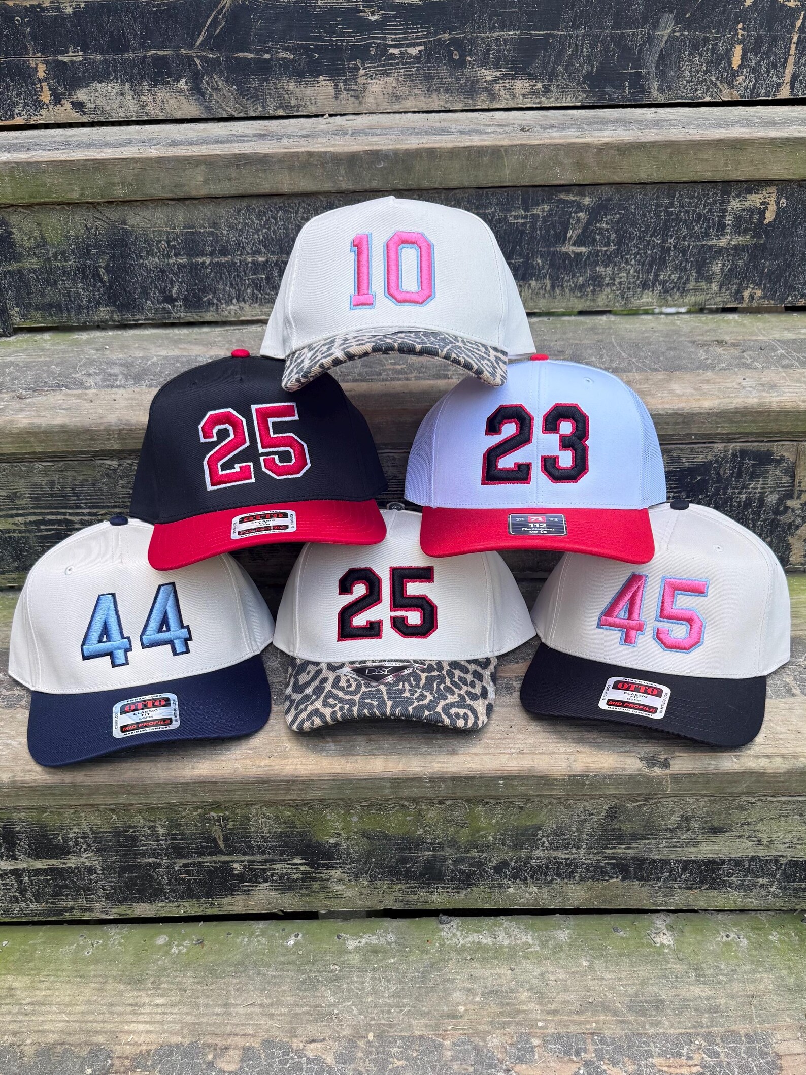 Snapbacks Custom Game Day Number Snapbacks - Etsy