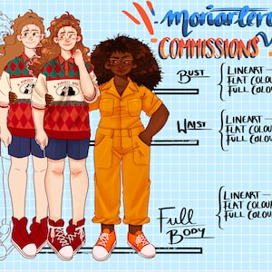 KUNSTAUFTRAG! Digitale oder traditionelle Kunst, Ocs, D&D, Fanon, Anime oder Manga Figuren, Portraits, etc