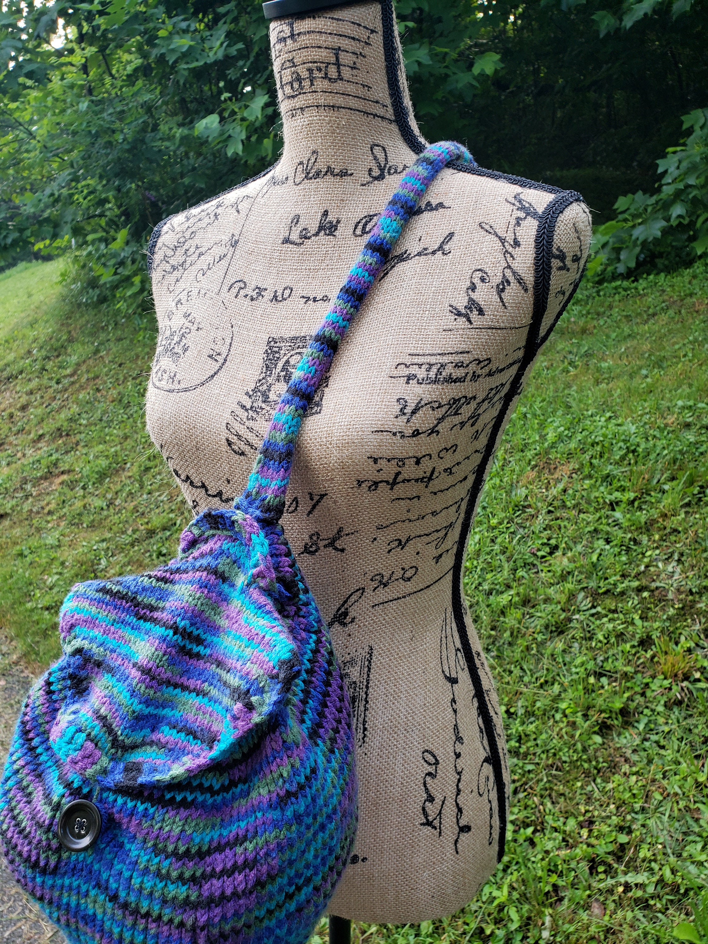 Santa Fe Nights Bag Pattern: Knit & Crochet Knapsack (Digital PDF) - Thumbnail 5