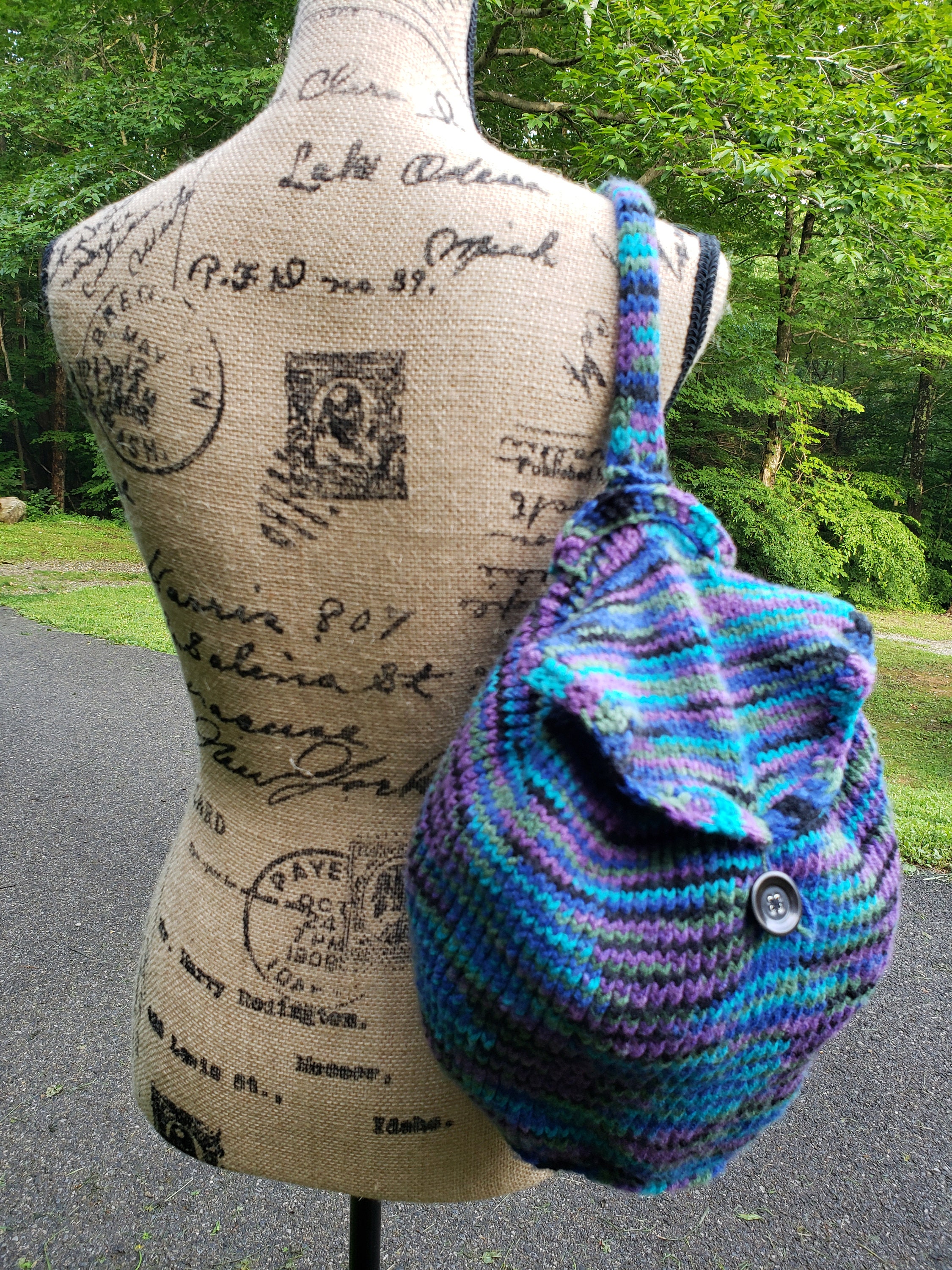 Santa Fe Nights Bag Pattern: Knit & Crochet Knapsack (Digital PDF) - Thumbnail 3