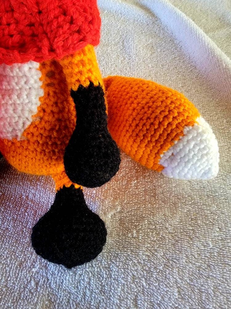 Friendly Fox Amigurumi Crochet Pattern: Easy Stuffed Animal (PDF Pattern) - Thumbnail 5
