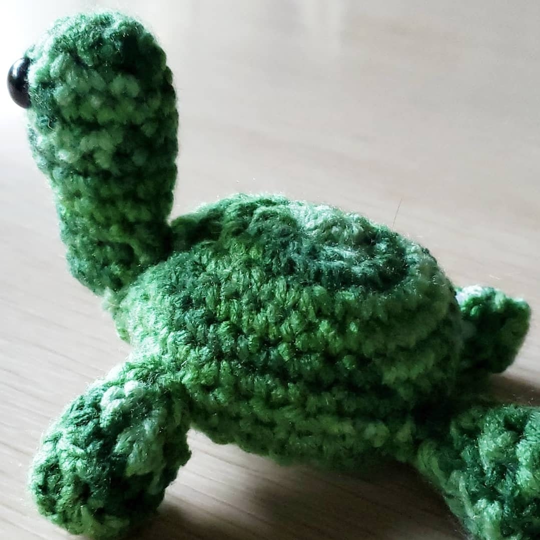 Tiny Turtle Amigurumi Crochet Pattern (PDF Download) - Thumbnail 3