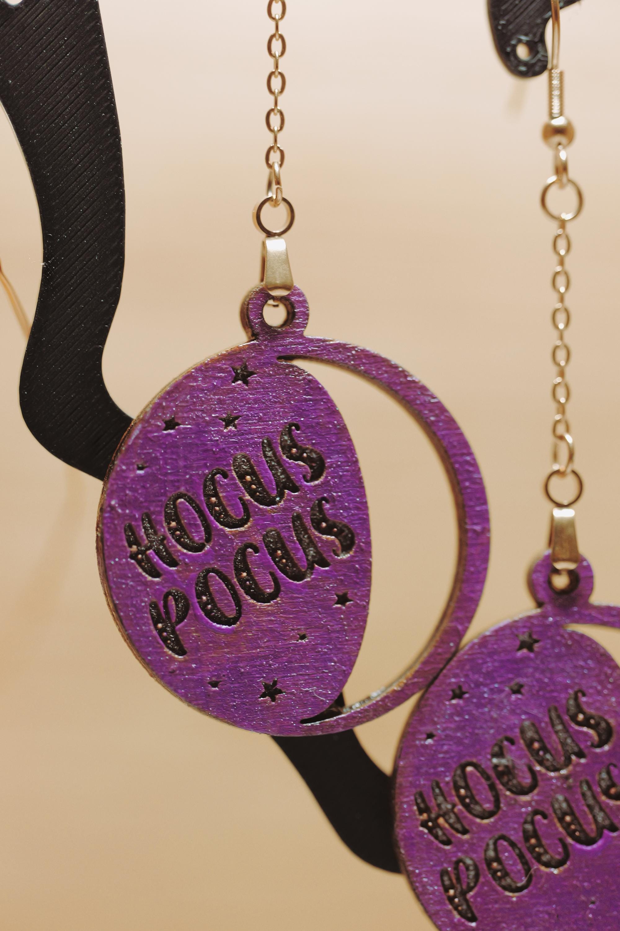 Grinning Jack-O'-Lantern Earrings | Small Halloween Pumpkin Dangles - Thumbnail 2